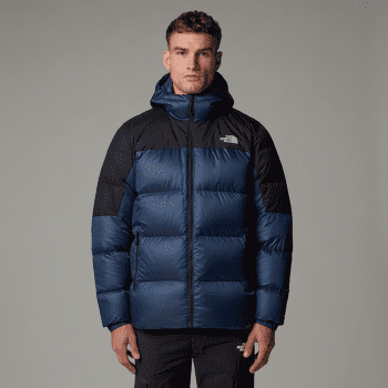 Jachetă The North Face DIABLO DOWN HOODIE II Men EIH BARK MIST BLACK HEATHER/TNF BLACK