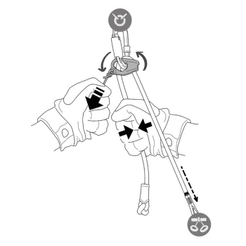 Buclă Petzl CONNECT ADJUST