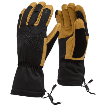 Mănuși La Sportiva ALPINE GUIDE LEATHER GLOVES Black/Cedar