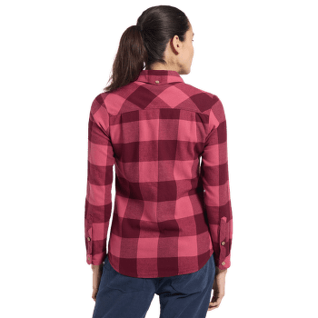 Cămașă cu mânecă lungă La Sportiva RAMBLER FLANNEL SHIRT WOMEN Redwood/Rosebay
