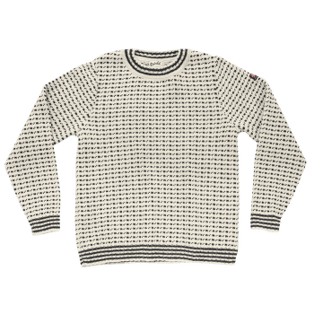 Pulover Devold Islender Refined Sweater 010A OFFWHITE/INK