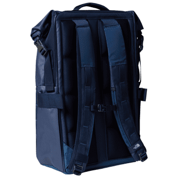 Rucsac The North Face BASE CAMP VOYAGER ROLLTOP SHADY BLUE/SUMMIT NAVY
