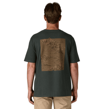 Tricou cu mânecă scurtă Patagonia Strataspire Responsibili-Tee Men Old Growth Green