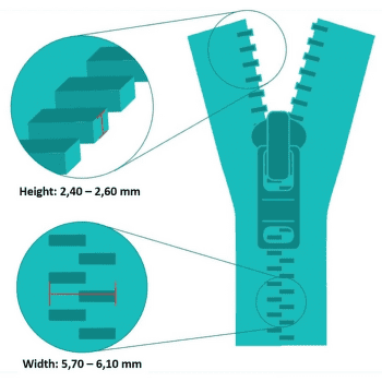 ZlideON Repair slider for metal zipper Silver