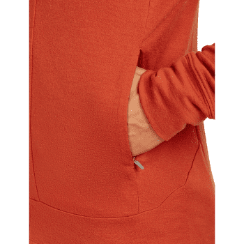 Hanorac Icebreaker Merino 260 Quantum IV LS Zip Hoodie Men BITTERSWEET