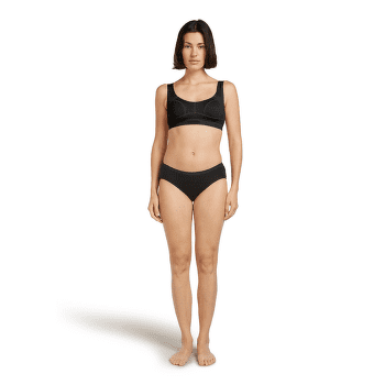 Sutien Icebreaker Merino Queens Clasp Bra Women BLACK
