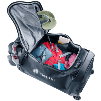 Geantă deuter Duffel Pro Roller 90 mineral-grove