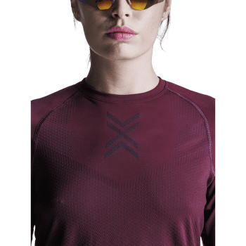 Tricou cu mânecă lungă X-Bionic X-Bionic® XCeed Run Shirt LS Women Oxide Red/X Black
