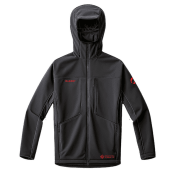 Jachetă Mammut Ultimate VIII SO Hooded Jacket Men 25 Years black 0001
