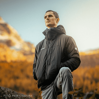 Jachetă Mammut Rime Pro Belay IN Hooded Jacket Men glacier blue