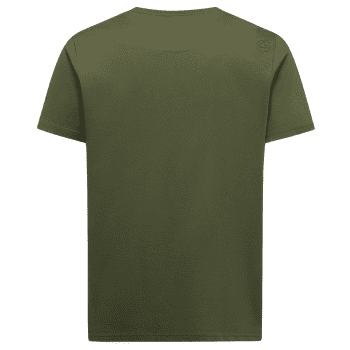 Tricou cu mânecă scurtă La Sportiva TRAIL T-SHIRT Men Cypress/Mountain Red