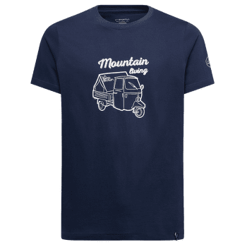 Tricou cu mânecă scurtă La Sportiva APE T-SHIRT Men Night Sky/Chalk