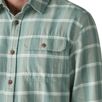 Cămașă cu mânecă lungă Patagonia Long-Sleeved Cotton in Conversion Lightweight Men Rocky: Old Growth Green