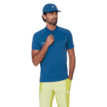 Tricou cu mânecă scurtă Mammut DUCAN FL HALF ZIP T-SHIRT MEN 50665 tschiel