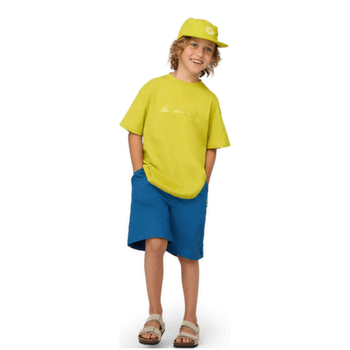 Tricou cu mânecă scurtă Mammut MAMMUT BASE T-SHIRT PLAYGROUND KIDS nebla