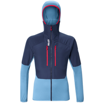 Jachetă Millet PARMELAN HYBRID HOODIE Men CORONET BLUE/SAPHIR