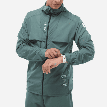 Jachetă Millet INTENSE WINDBREAKER Jacket Men BLACK/ICON BLUE