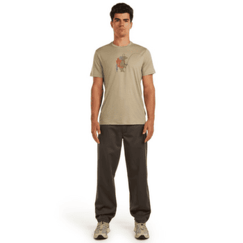 Tricou cu mânecă scurtă Icebreaker Merino 150 Tech Lite SS Tee Bear Catch Men FLAGSTONE