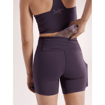 Pantaloni scurți Arcteryx Essent High-Rise Utility Short 6´ Women Moondrop