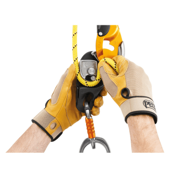 Frână Petzl RIG Yellow