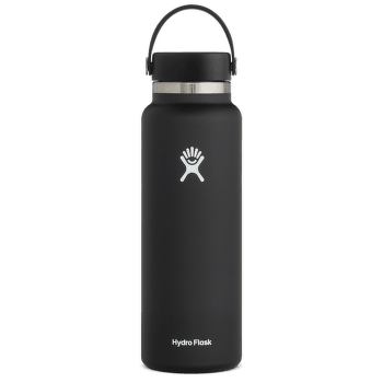 Termos Hydro Flask Wide Mouth with Flex Cap 2.0 40 oz 001 Black