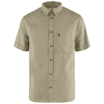 Cămașă cu mânecă scurtă Fjällräven Övik Travel Shirt SS Men Sand Stone