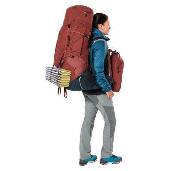 Rucsac deuter Aircontact X 80+15 SL redwood-ink