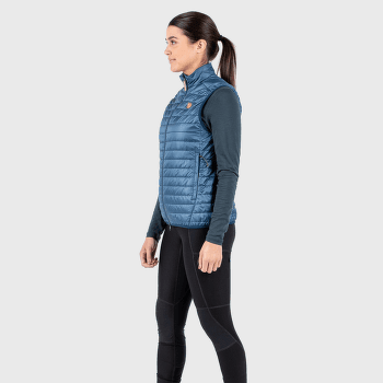 Vesta Fjällräven Abisko Padded Vest Women Laurel Green