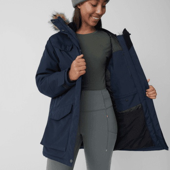 Hanorac Fjällräven Nuuk Parka Women Black