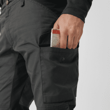 Pantaloni Fjällräven Kaipak Trousers Men Dark Grey-Black