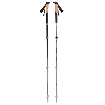 Gaură Black Diamond PURSUIT TREKKING POLES Charcoal-Foam Green