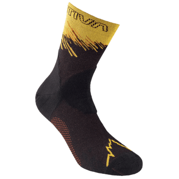 Șosete La Sportiva ULTRA RUNNING SOCKS Black/Yellow_999100