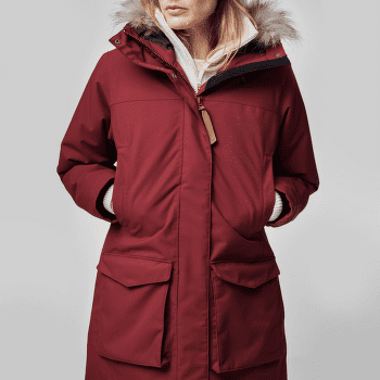 Hanorac Fjällräven Nuuk Lite Parka Women Bordeaux Red
