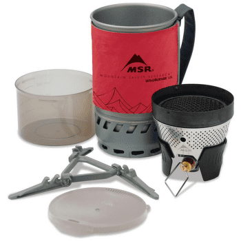 Aragaz MSR WindBurner 1 L Personal Stove System Red