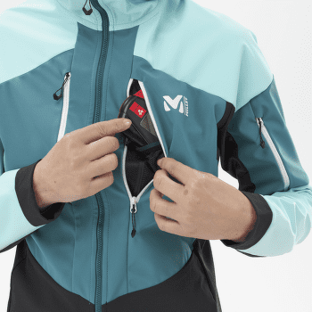 Jachetă Millet M WHITE SHIELD JKT Women BLACK/ARUBA