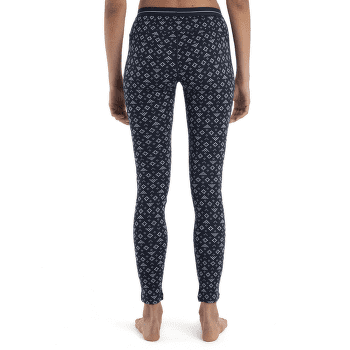 Colanți Icebreaker Merino 260 Vertex Leggings First Snow Women MIDNIGHT NAVY/SNOW/J