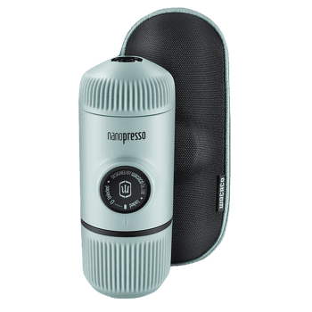 Aparat de cafea Wacaco Nanopresso + case arctic blue