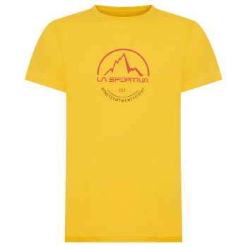 Tricou cu mânecă scurtă La Sportiva Logo Tee Men YELLOW