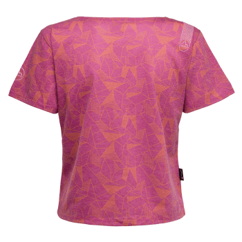 Tricou cu mânecă scurtă La Sportiva Dimension T-Shirt Women Springtime/Cherry Tomato