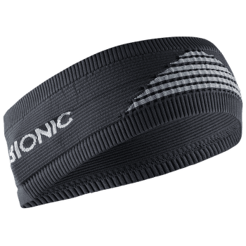 Bandă pentru cap X-Bionic Headband 4.0 Charcoal/Pearl Grey