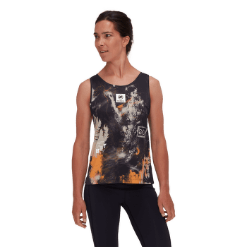 Maiou Mammut Massone Sport Tank Top Sender Women black-tangerine 00711