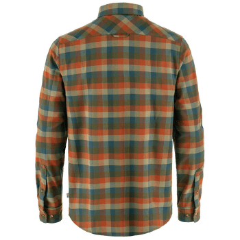 Cămașă cu mânecă lungă Fjällräven Lappland Stretch Flannel Shirt Men Laurel Green-Autumn Leaf