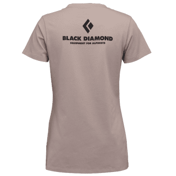 Tricou cu mânecă scurtă Black Diamond SS Equipment For Alpinist SS Tee Women Pale Mauve