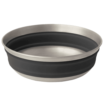 Bol Sea to Summit Detour Stainless Steel Collapsible Bowl - M Beluga Black