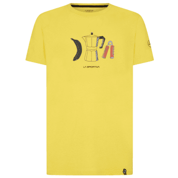 Tricou cu mânecă scurtă La Sportiva Breakfast T-Shirt Men Yellow