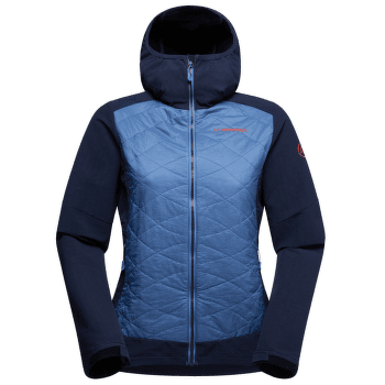 Jachetă La Sportiva KAP HYBRID HOODY Women Moonlight/Deep Sea