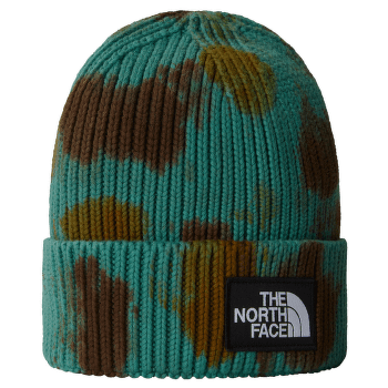 Căciuli The North Face TIE DYE LOGO BOX BEANIE OXIDIZED BRONZE/APRICOT