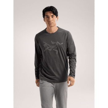 Tricou cu mânecă lungă Arcteryx Cormac Logo LS Men Vitality Heather