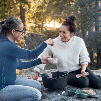 Farfurii Light My Fire Outdoor Meal Kit BIO HazyBlue