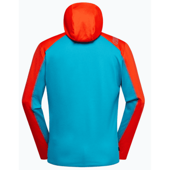 Hanorac La Sportiva UPENDO HOODY Men Tropic Blue/Cherry Tomato